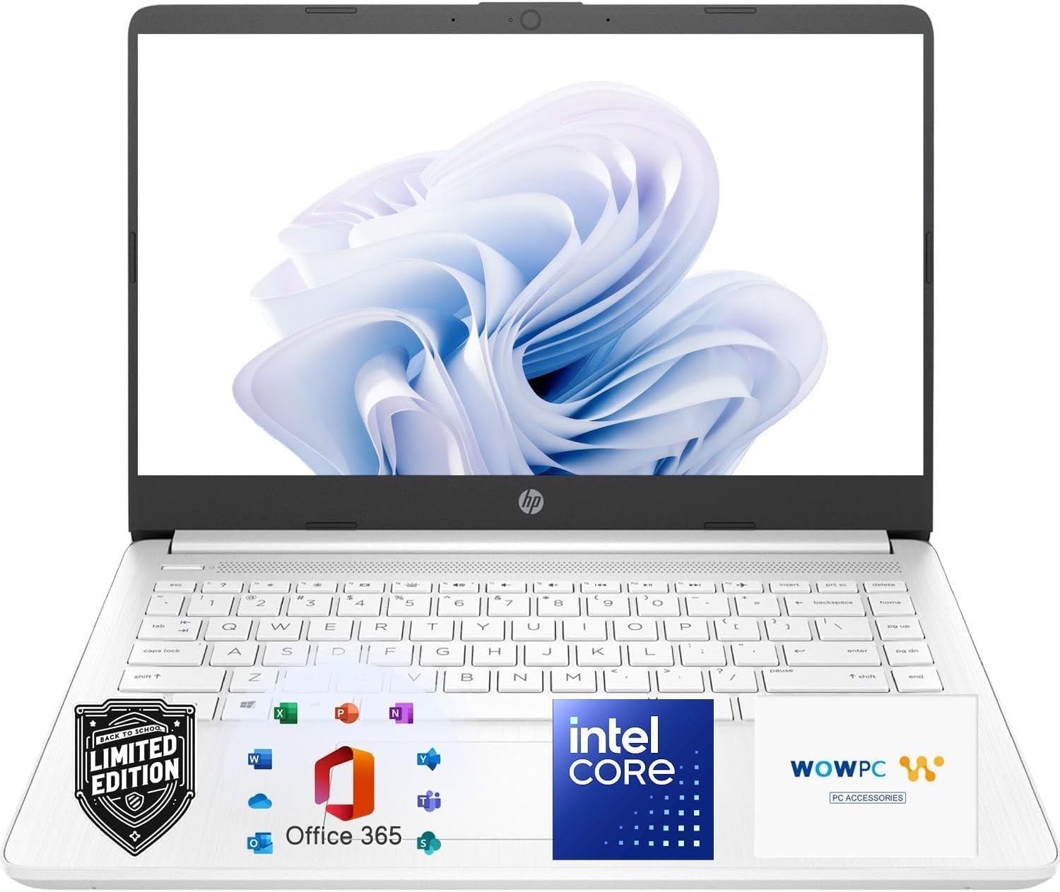 HP Everyday Laptop • 2026 Edition • 8GB RAM - 256GB SSD • Microsoft Office 365 Included • Thin & Portable • Fast Charge and 12hrs Battery • Windows 11