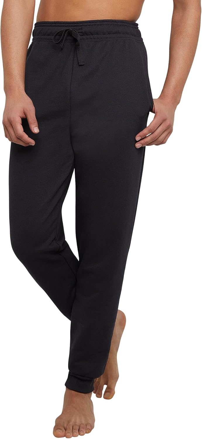 Hanes Men's Joggers, EcoSmart Fleece Sweatpants for Men, Men's Lounge Pants, 30.5"