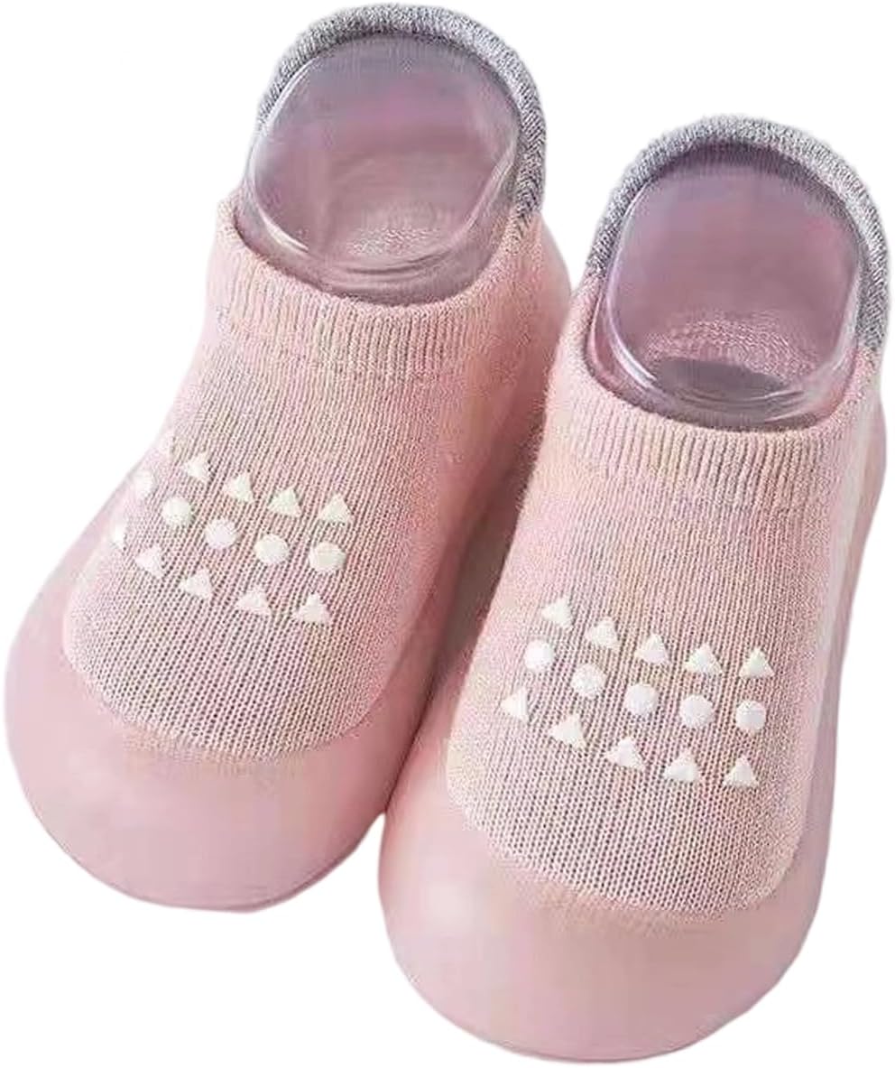 PandaEar Baby Sock Shoes Toddler Walking Shoes, Non-Slip Soft Sole Sneakers Breathable Slippers for Infant Boys Girls