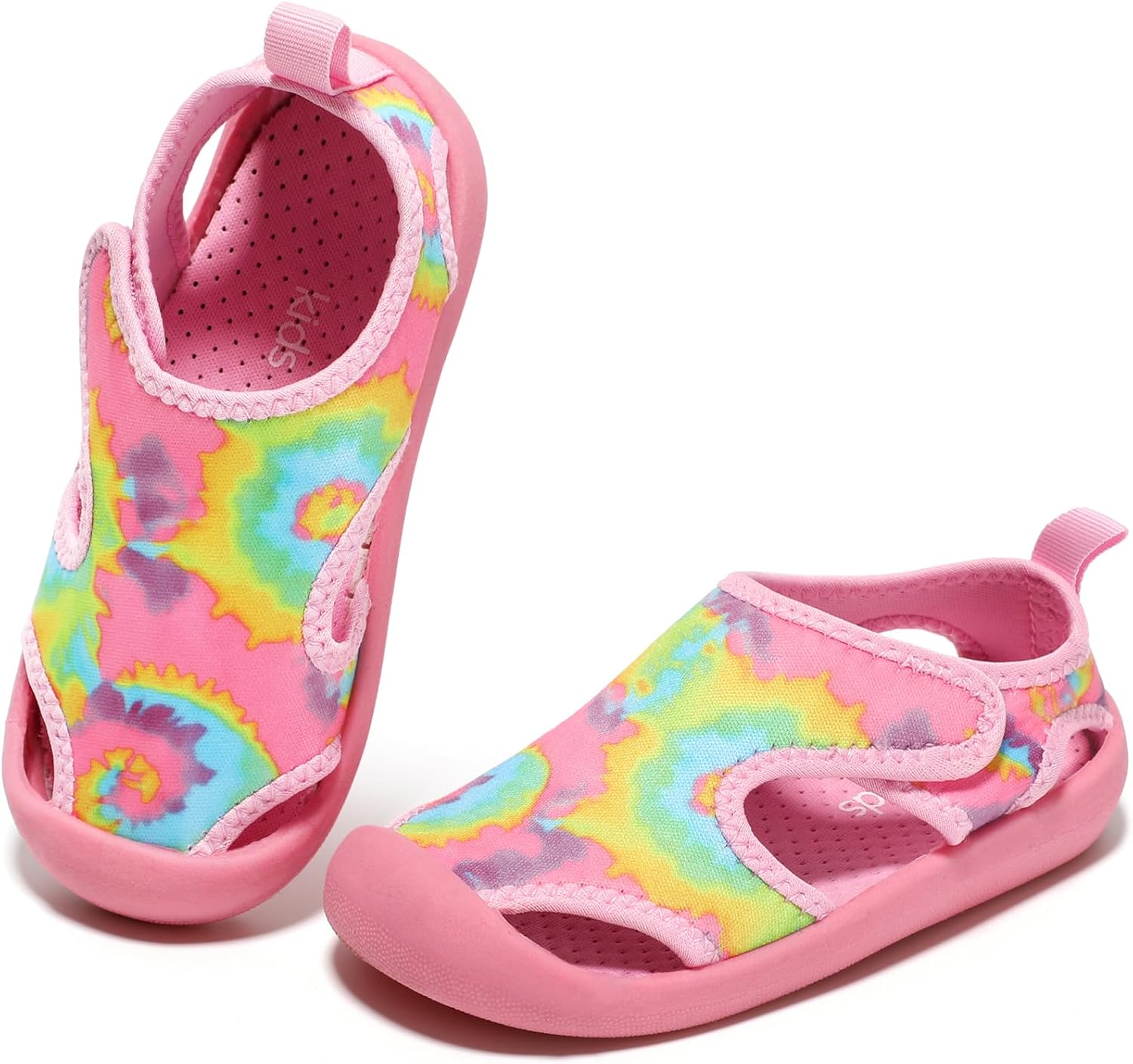 STQ KIDS Boys Girls Water Shoes Quick-Dry Cute Beach Swim Pool Shoes