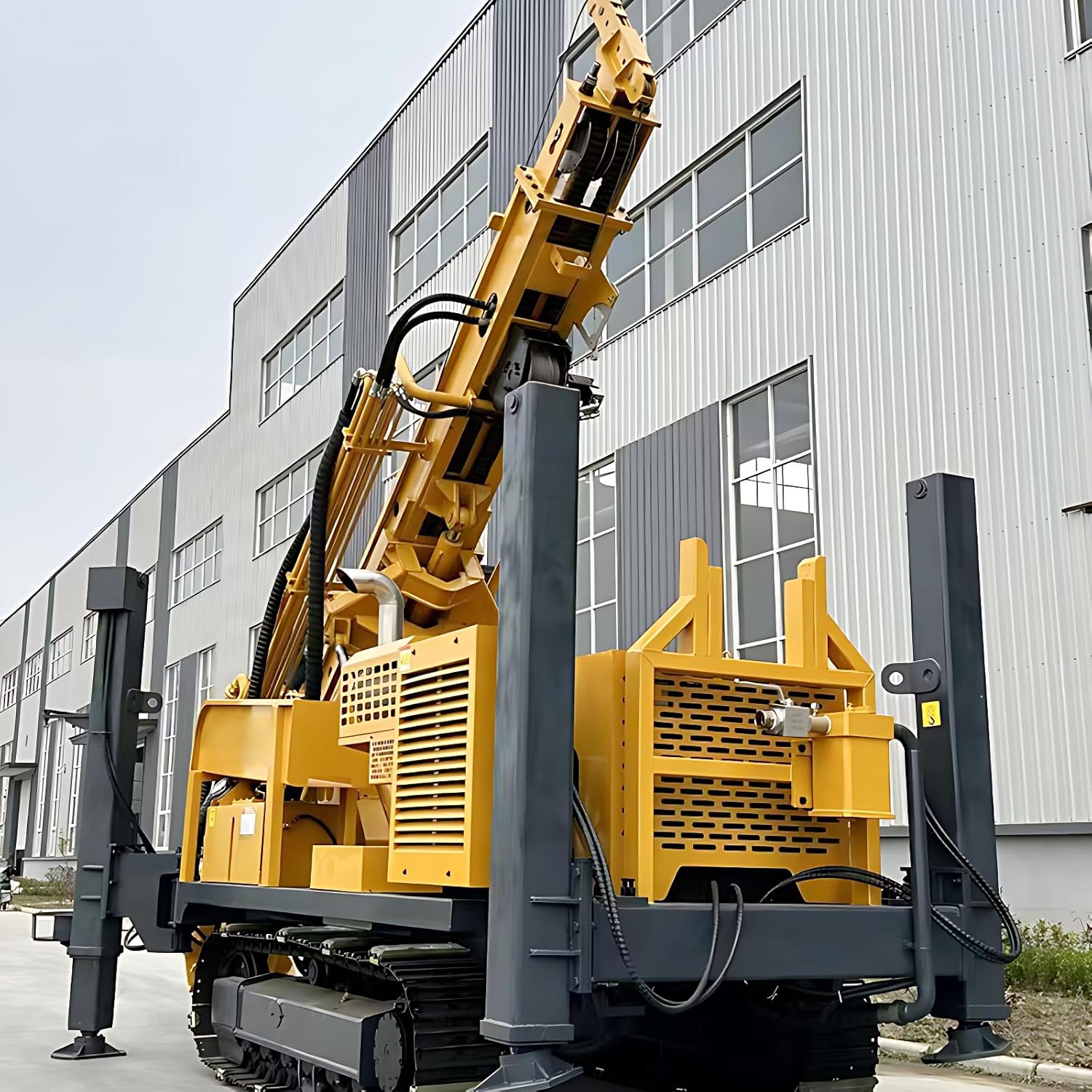 Industrial Reverse Circulation Drilling Rig Equipment | Full Hydraulic RC Drilling Rig for High-Speed Drilling and Accurate Mineral Sample Collection in Geological Surveys