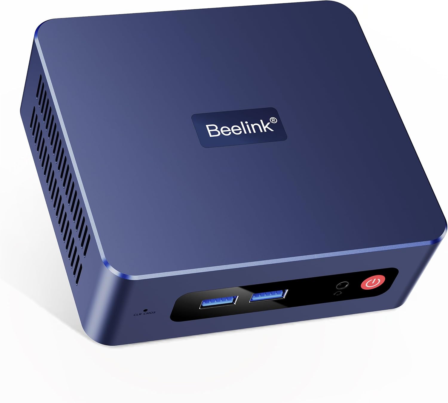 Beelink SER3 Mini PC, AMD Ryzen 3 3200U (up to 3.5GHz), 16GB DDR4 500GB PCIe SSD, Mini Desktop Computer Support 4K Dual-Screen Display/1000M LAN/WiFi5/BT5, for Home/Office