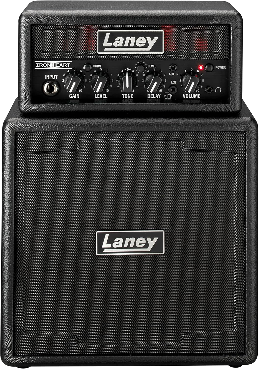 Laney MINISTACK-IRON Battery Powered Guitar Amp With Smartphone Interface | Smartphone Interface
