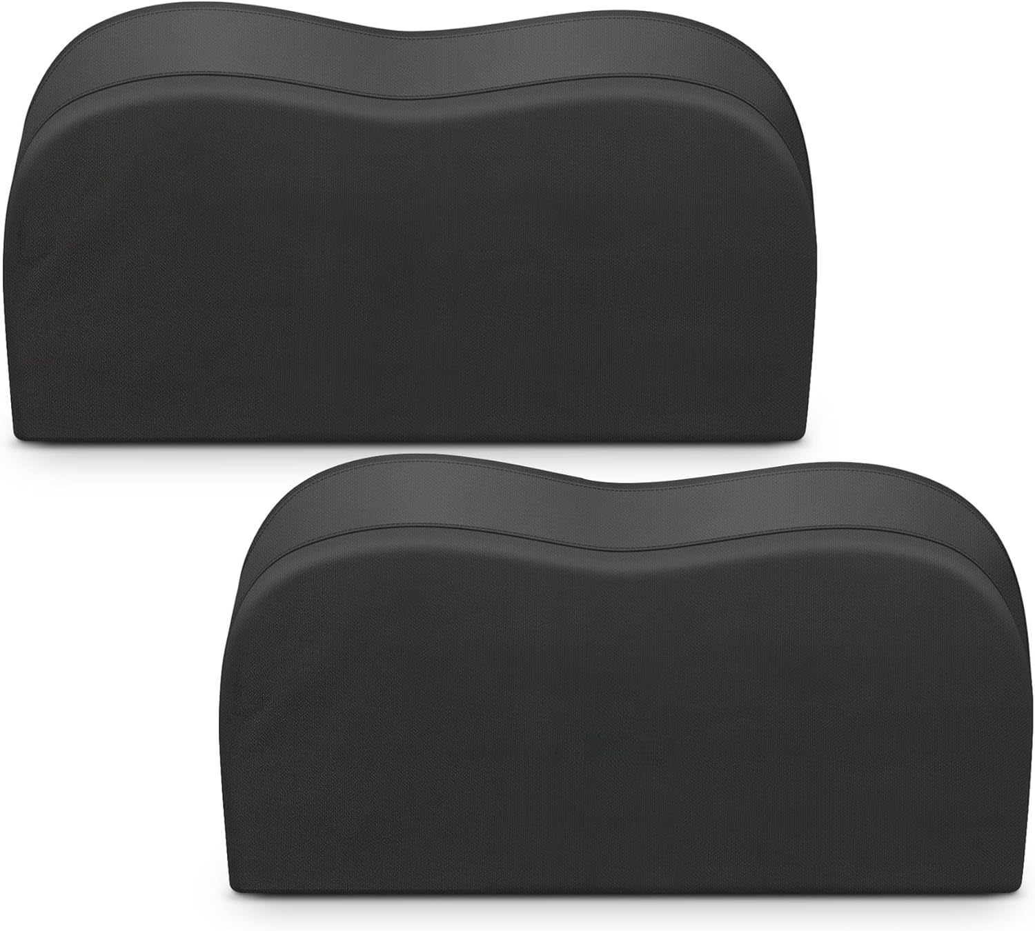 Comnova RV Tire Covers 2 Pack - 600D Dual Axle Tire Cover for Camper RV Trailer Truck, Waterproof Heavy Duty Fade-Resistant Dual Wheel Protector Cover, Fits Tire Diameters 33-35 Inch