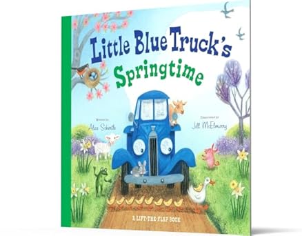 Little Blue Truck's Springtime: An Easter And Springtime Book For Kids – An Interactive Adventure with Baby Animals
