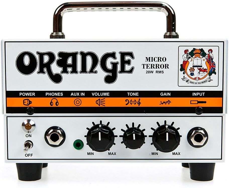 Orange Micro Terror 20-Watt Mini Guitar Amp Head with Tube Preamp