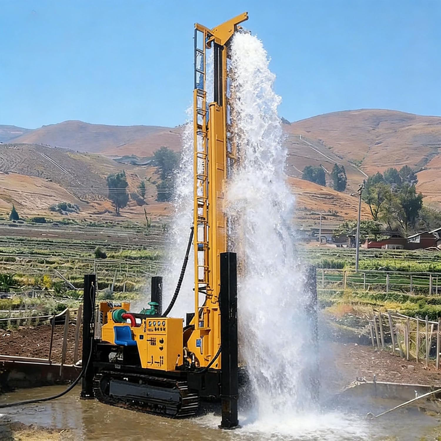 Heavy Duty Core Drill Rig for Sale, Hydraulic Core Drilling Rig Machine, Industrial Rock Core Drilling Equipment – Professional Deep Rock Core Drilling Machine for Mining