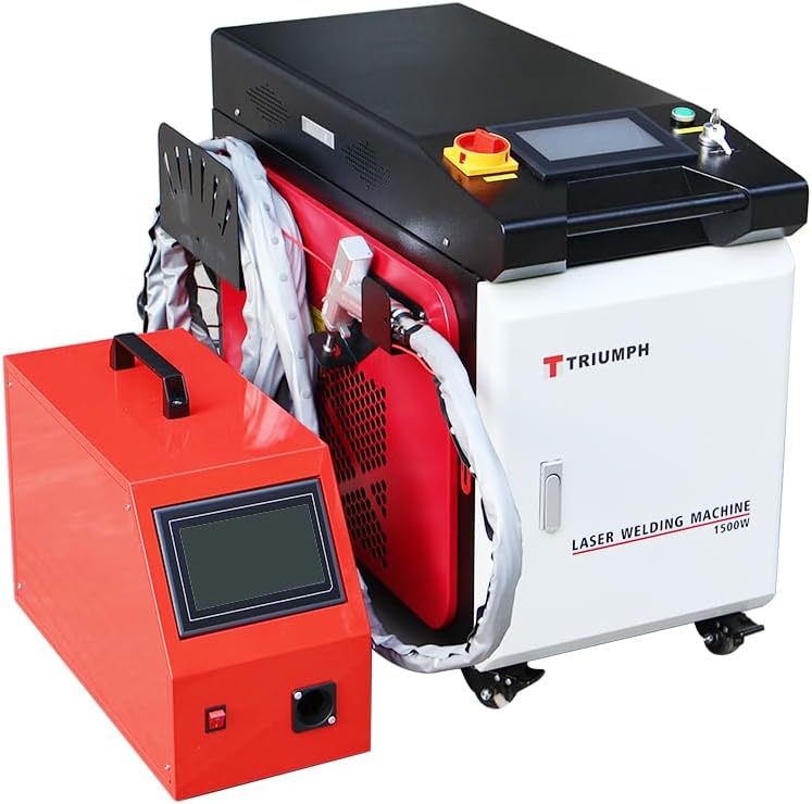 Triumph 2000W 4 in 1 Integrated Fiber Laser Welding cleaning rust remover Machine 220V Single Phase Handheld Laser Welder Machine with Auto Wire Feeder Cable Length 10m