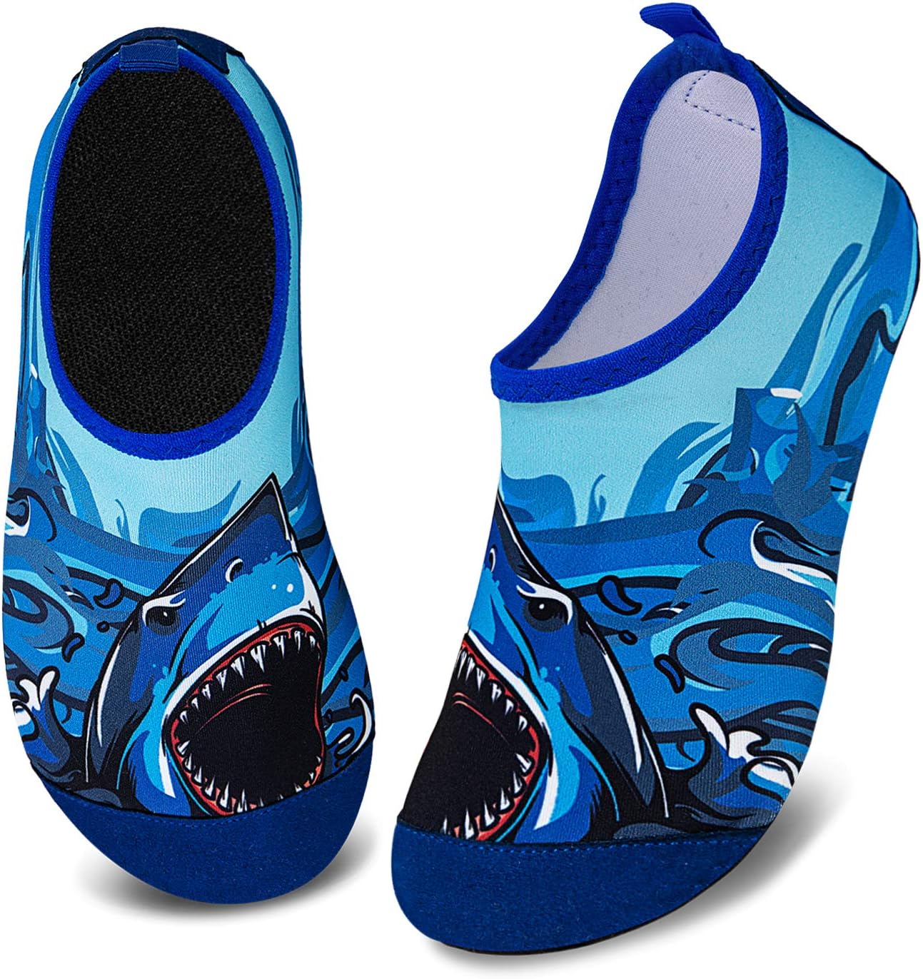 WateLves Kids Water Shoes Toddler Girls Boys Barefoot Non-Slip Quick Dry Aqua Socks for Beach Swim Walking