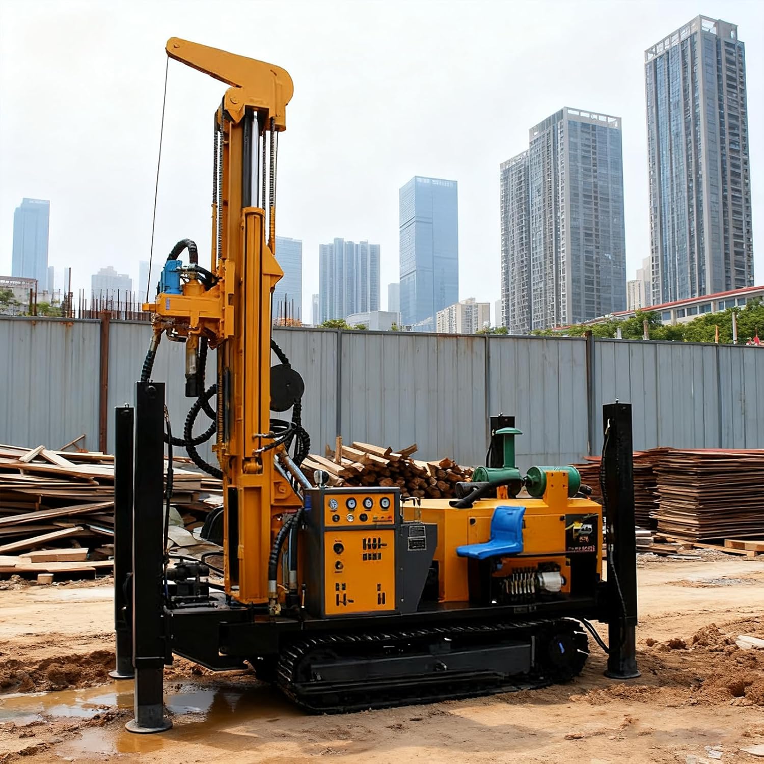 Portable Heavy Duty Core Drilling Rig, Hydraulic Core Drill Rig Machine, Industrial Rock Core Drilling Equipment – Best Core Drilling Rig for Deep Geological and Mining Projects