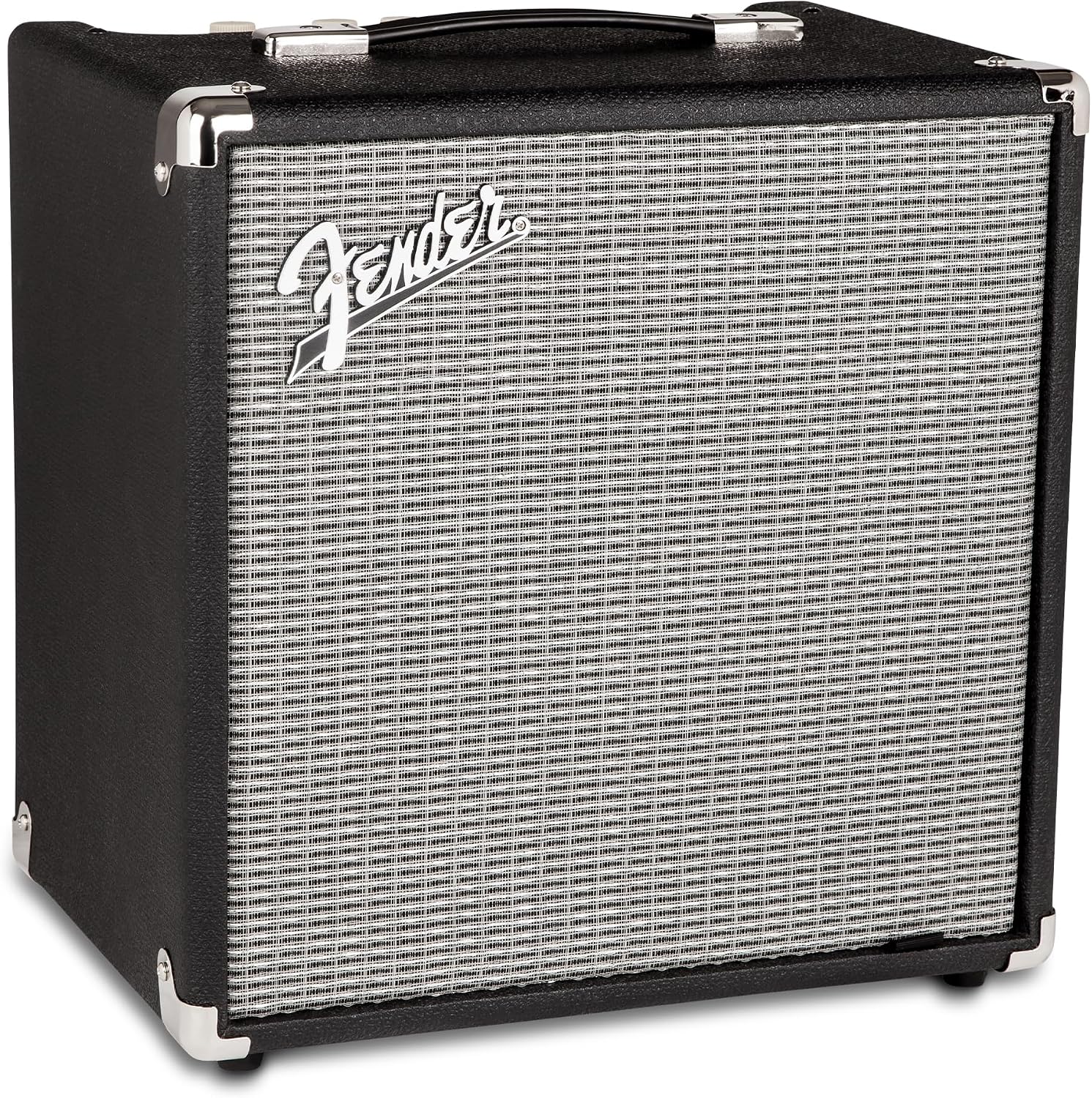 Fender Rumble 25 V3 Bass Guitar Amplifier, 25-Watt Combo Amp with 8" Speaker, Switchable Overdrive, Mid-Scoop Contour, Aux In & Headphone Out, with 2-Year Warranty