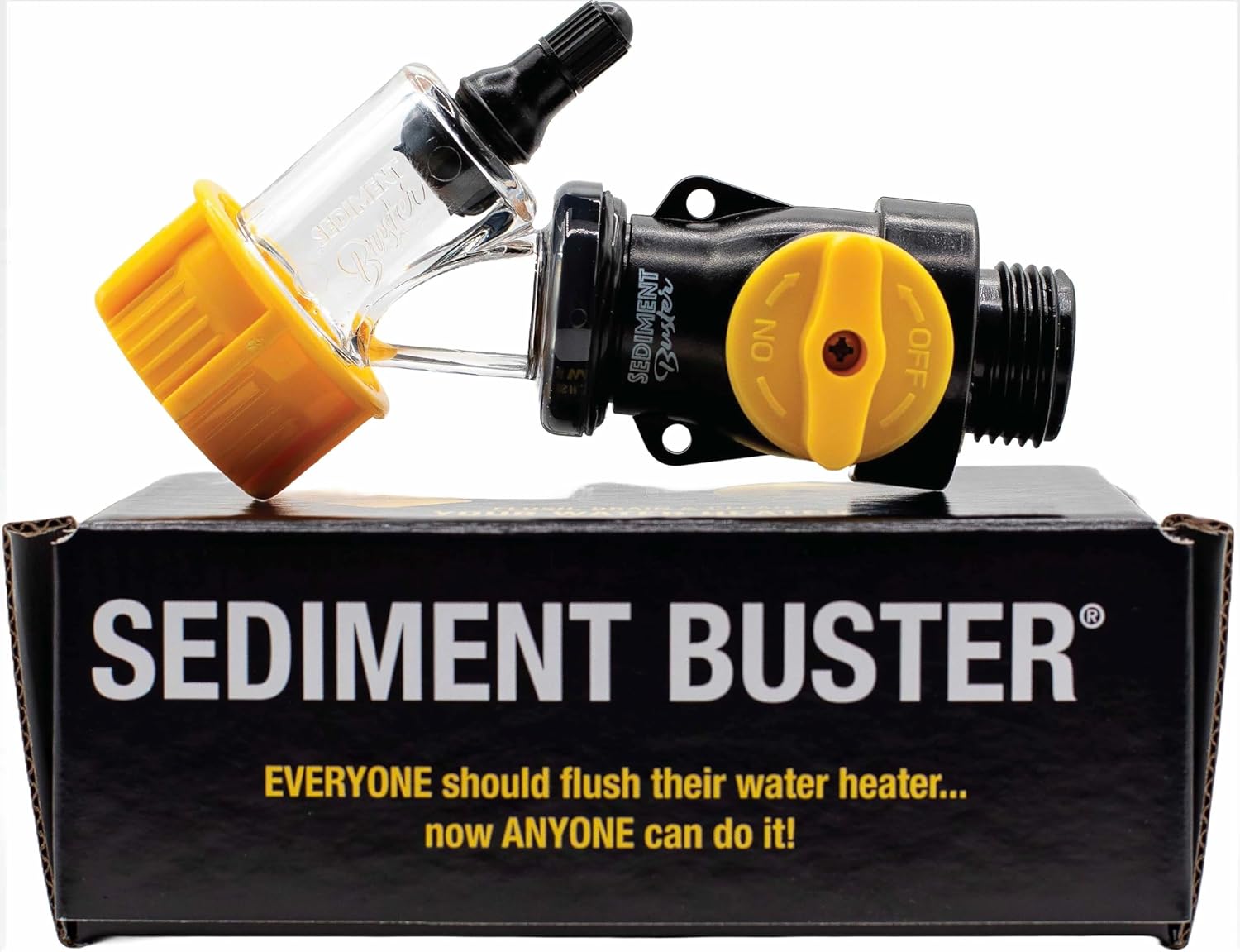 UL Verified V699054 Water Heater Tool - Flushes, Cleans, Drains, Breaks up Sediment Clogs from Electric or Gas Water Heaters Easy to Use