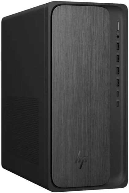 HP OmniDesk Desktop Computer PC, AMD Ryzen 7 8700G, 32GB DDR5 Memory, 1TB NVMe SSD, Radeon 780M Graphics, Wi-Fi 6 + Bluetooth 5.4 (Includes Keyboard + Mouse)