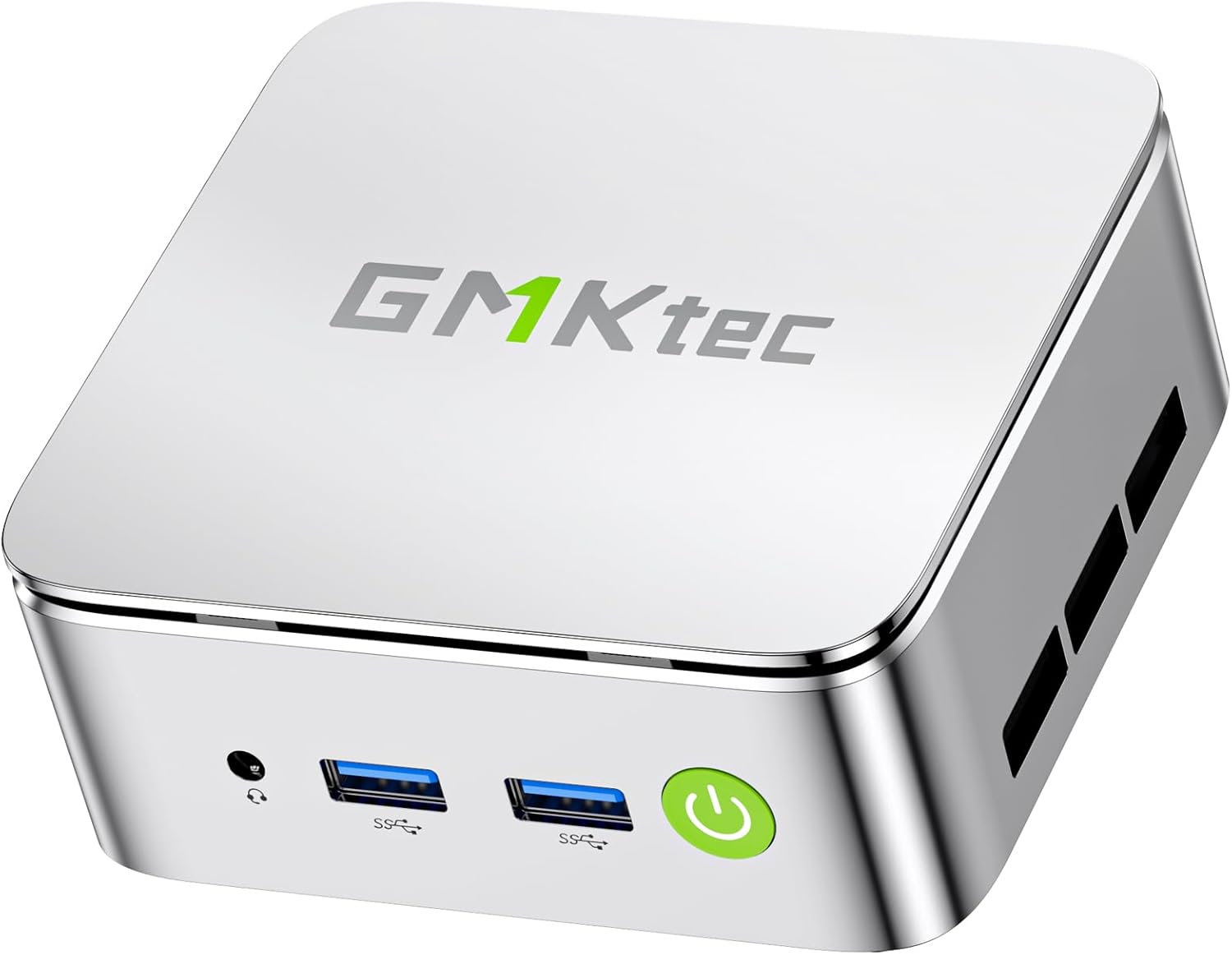 GMKtec Mini PC Computer, G10 Ryzen 5 3500U (Beats N150/4300U/3200U), 16GB RAM 512GB SSD 2.5GbE NIC LAN Desktop Office Home Business HTPC, Triple 4K Display, WiFi, BT, USB-C, DP, Type-C PD, HDMI 2.1