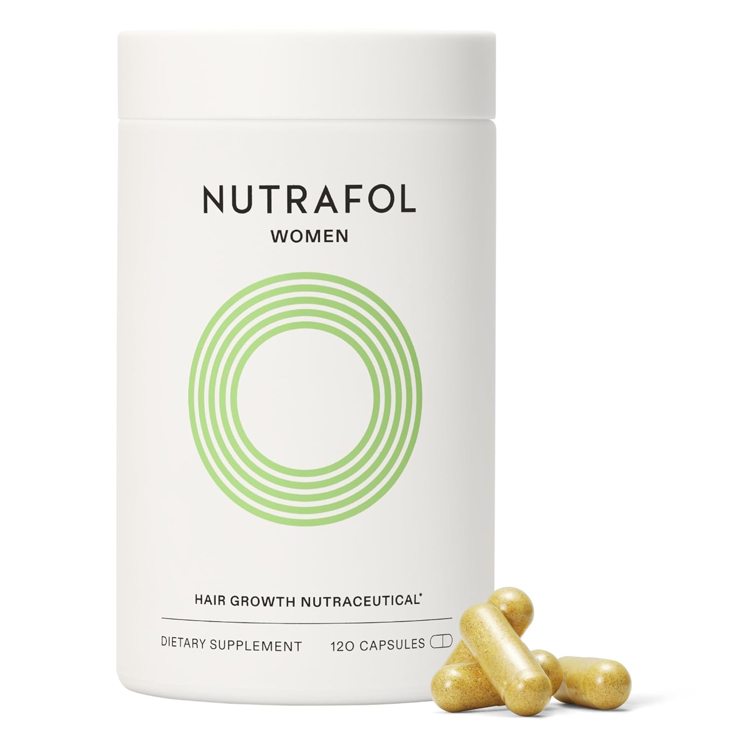 Nutrafol Women Hair Growth Supplements for Thinning Hair Ages 18-44 Clinically Tested for Visibly Thicker and Stronger Hair Dermatologist Recommended 1 Month Supply