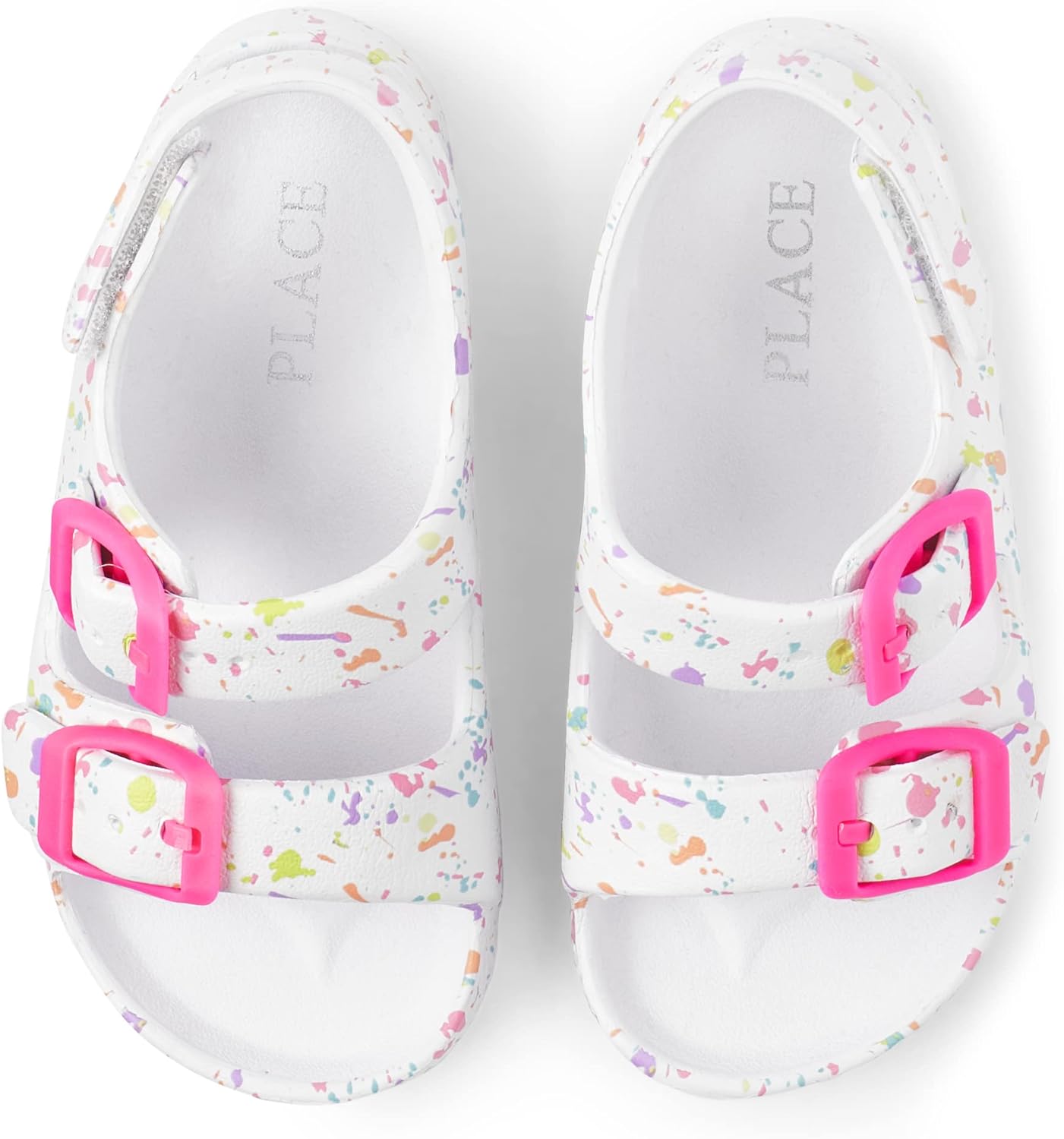 The Children's Place Baby Girls' And Toddler Everyday Slide Sandals With Backstrap