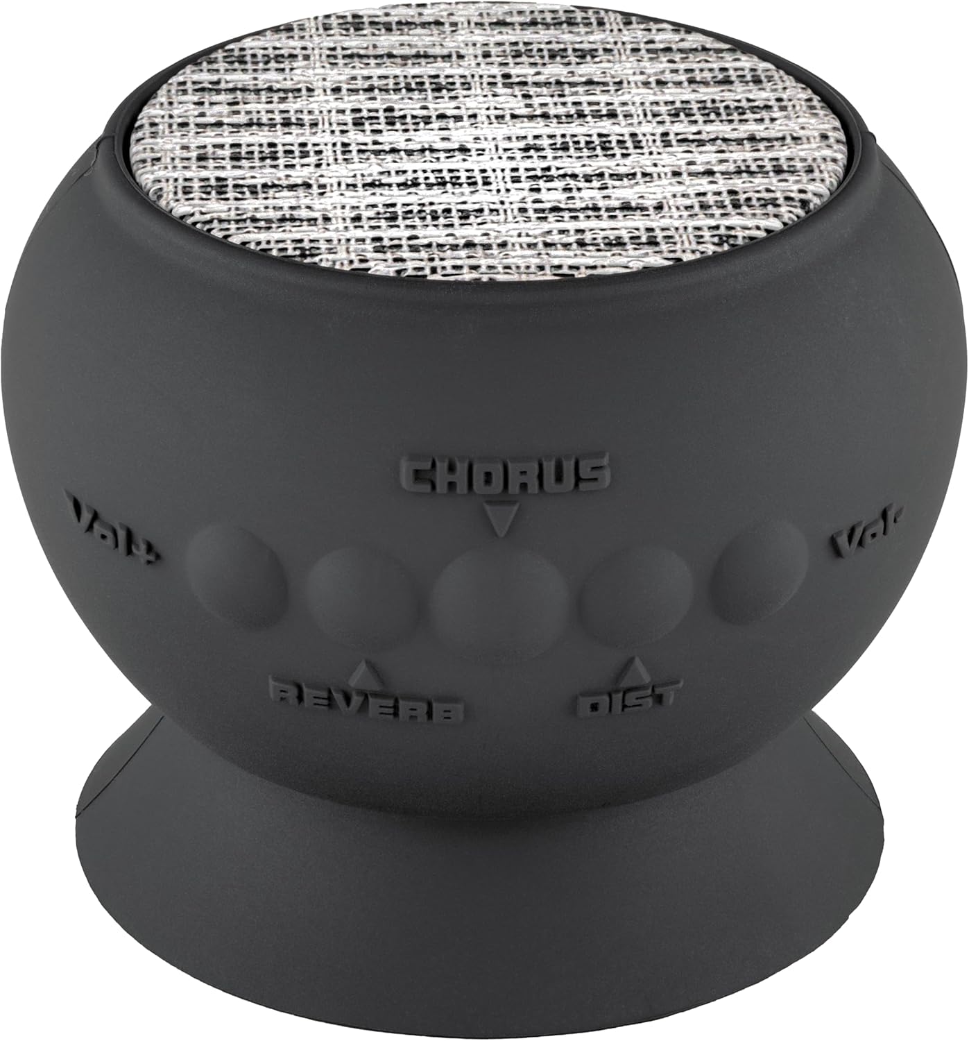 Fluid Audio Strum Buddy Pro: 6W Active/Powered Battery Stick-On Guitar Amplifier Speaker, hedphone Output, Overdrive, Reverb & Chorus DSP Effects, Rechargable USB C