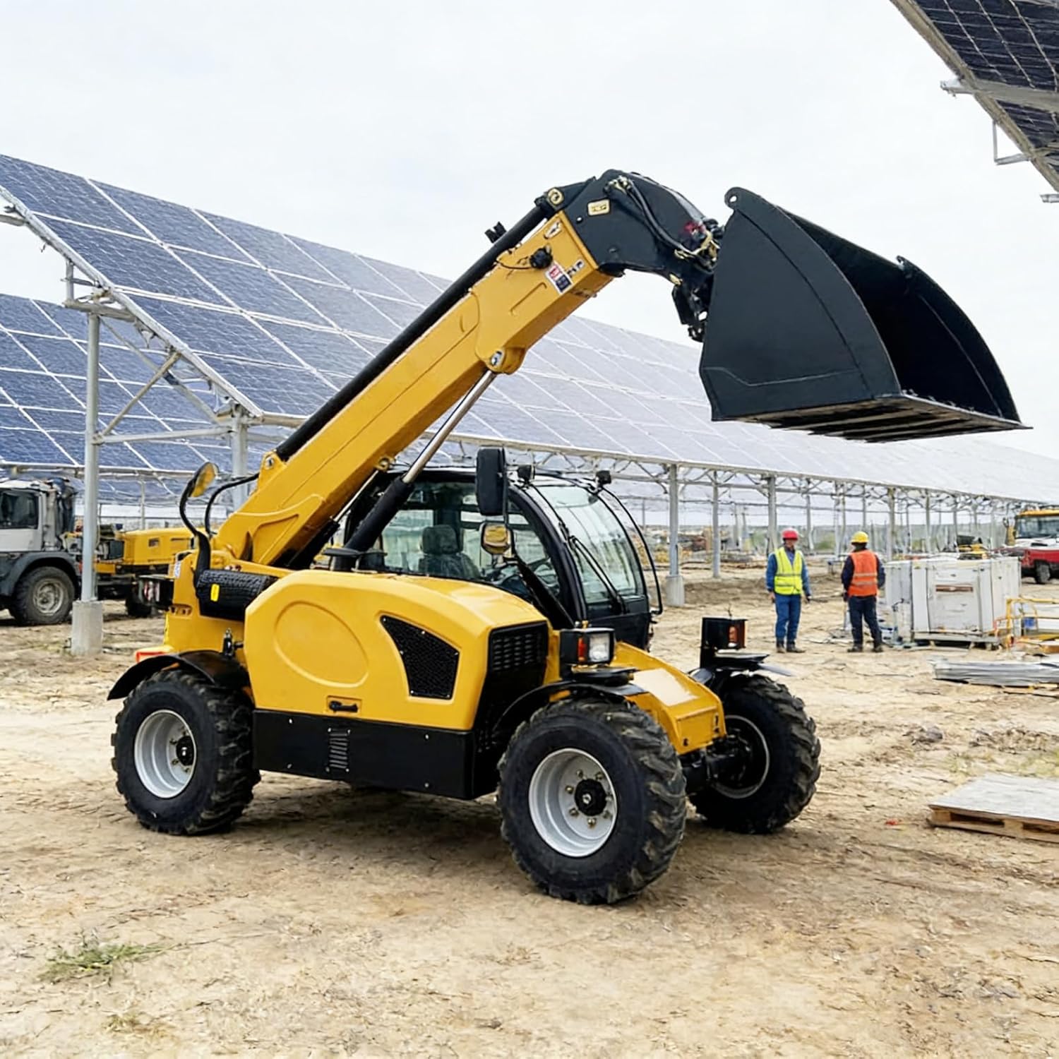 Construction Telehandler Telescopic Forklift Machine for Industrial Material Handling Equipment and Logistics Warehouse