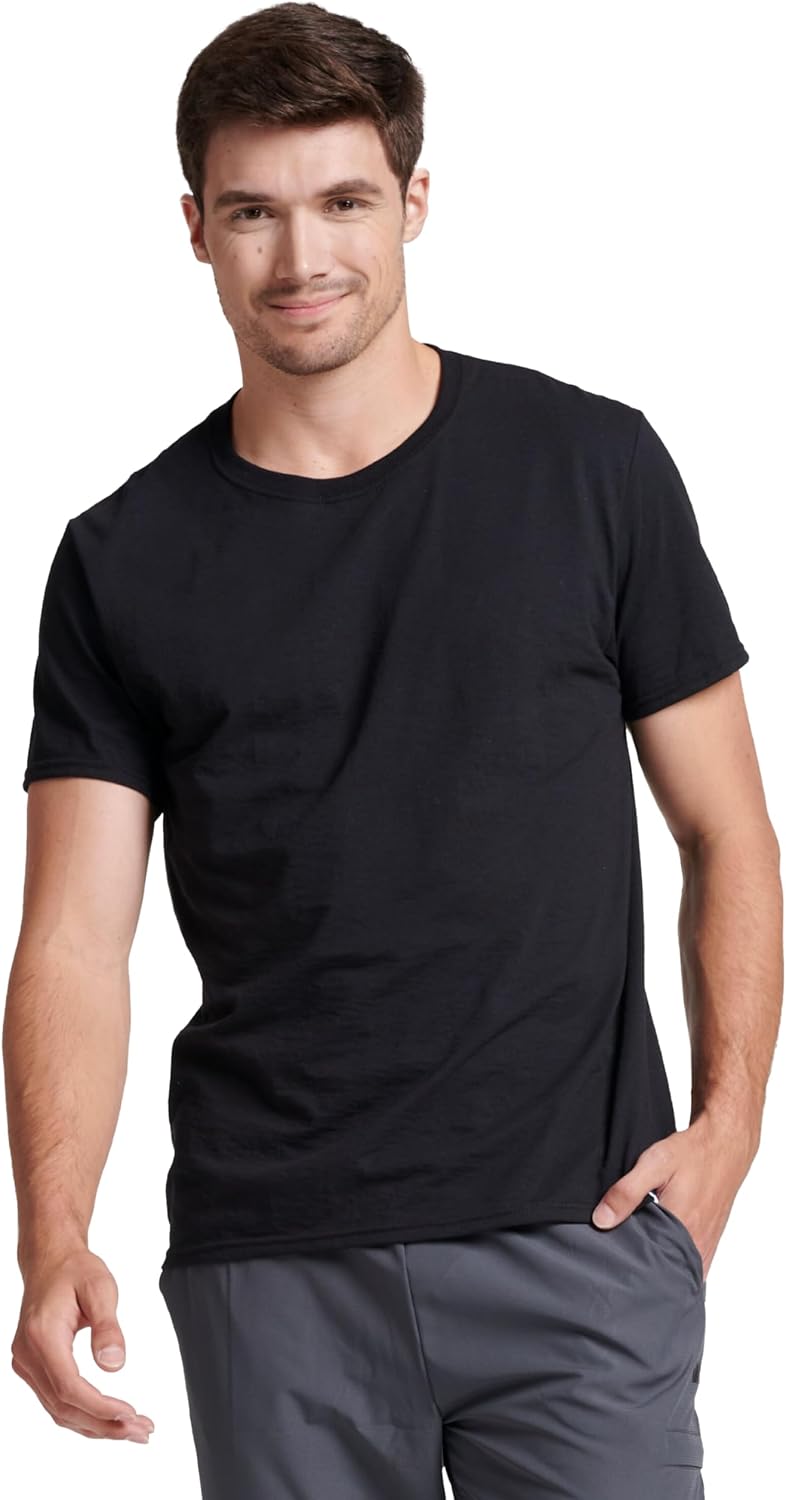 Russell Athletic Mens Dri-Power Short Sleeve Tees, Moisture Wicking, Odor Protection, UPF 30+, Sizes S-4x