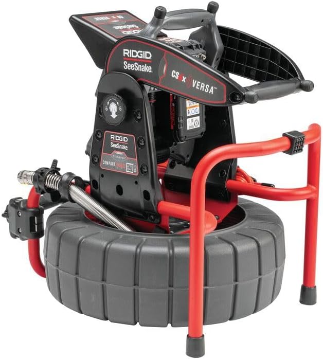 RIDGID 63673 SeeSnake® M40 Standard Self Leveling Sewer Camera Reel with TruSense Technology, High Dynamic Range Sensor, Tiltsense Inclinometer