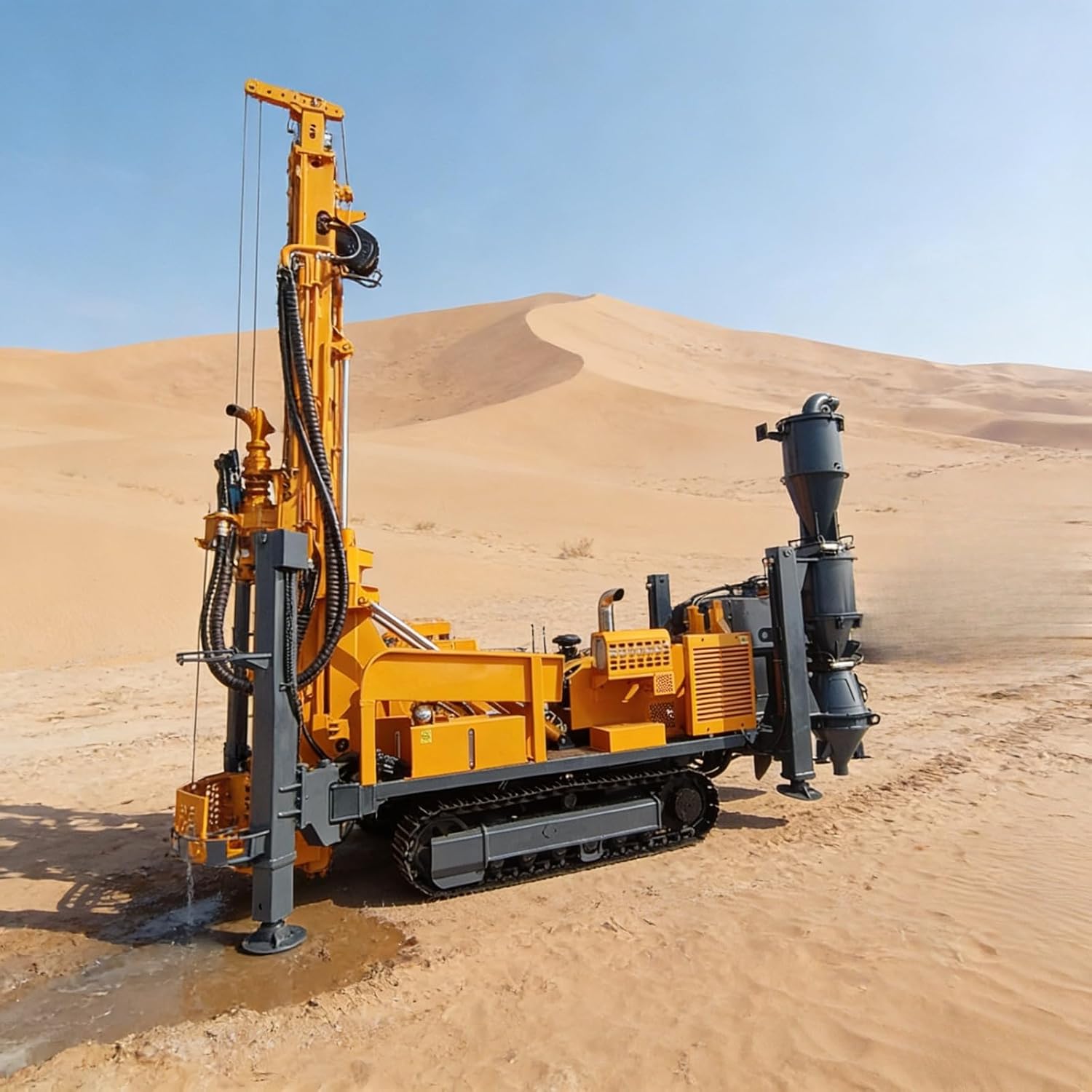 Reverse Circulation Drill Rig for Borehole Construction Geological Exploration Water Well and Foundation Drilling Stable Operation Industrial Equipment