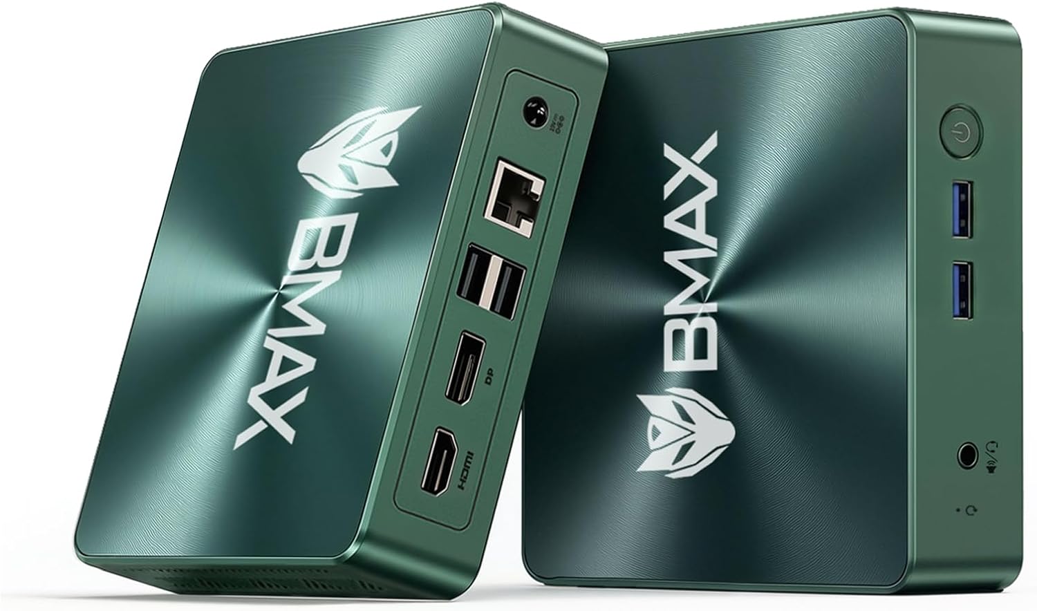Bmax Mini PC B6 Turbo, Intel Core i5-8257U (Beats N100/N97/N150/4300U/i3-10110U), 16GB RAM 512GB NVMe SSD, Micro Desktop Computer Support 64GB/4TB Expansion, WiFi 6, Dual 4K HDMI/DP, Win 11 Pro