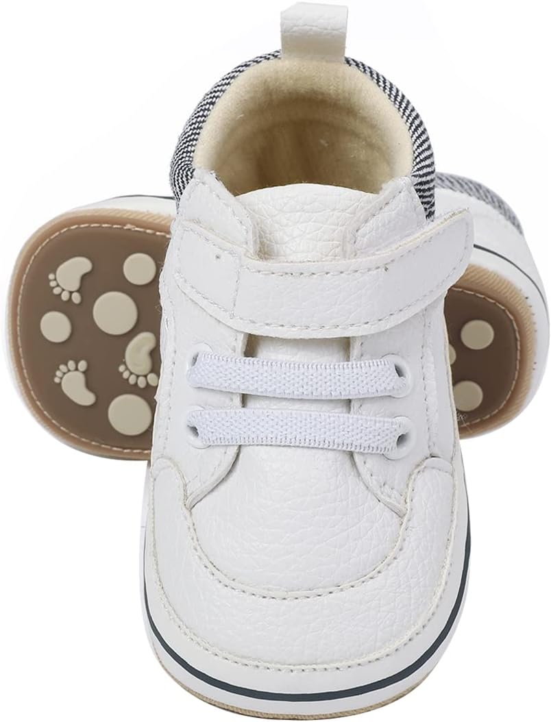 Baby Shoes Boys Girls Infant Sneakers Non-Slip Rubber Sole Toddler Crib First Walker Shoes