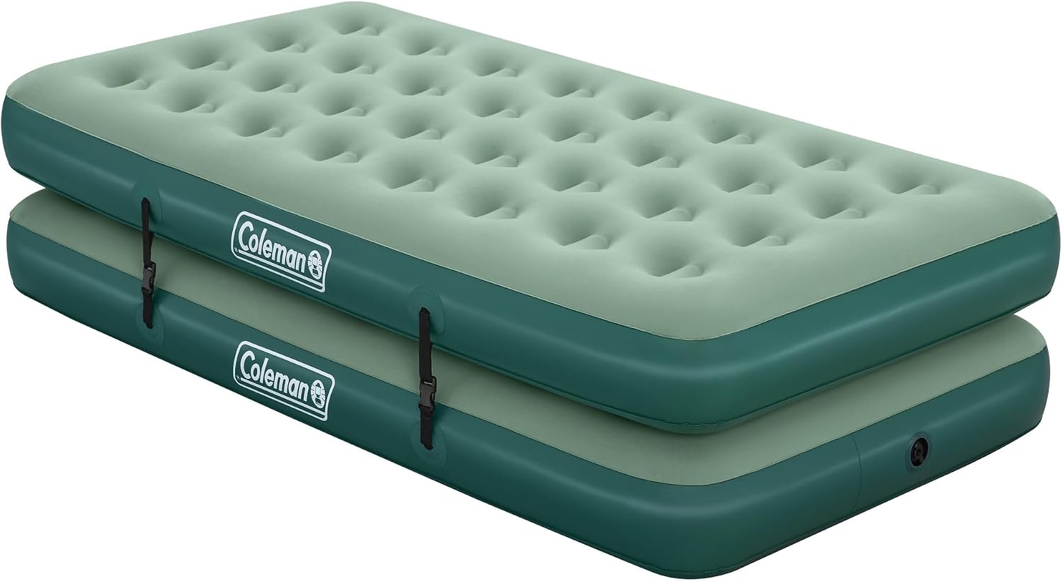 Coleman 10" Quickbed 4-N-1 Air Mattress | Converts Between Twin and King Size | for Indoor and Outdoor Use