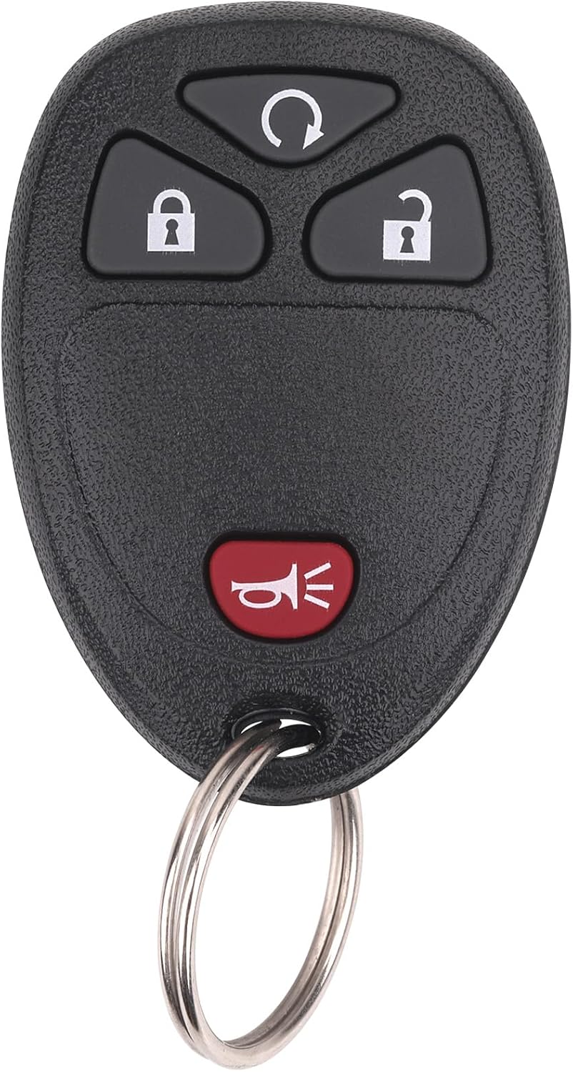 Key Fob Replacement for 2007-2014 Chevy Silverado Suburban Avalanche Tahoe Equinox Traverse Escalade/ 07-13 Gmc Sierra Yukon XL Savana Acadia/ 08-16 Buick Enclave/ 07-10 Saturn Outlook Vue