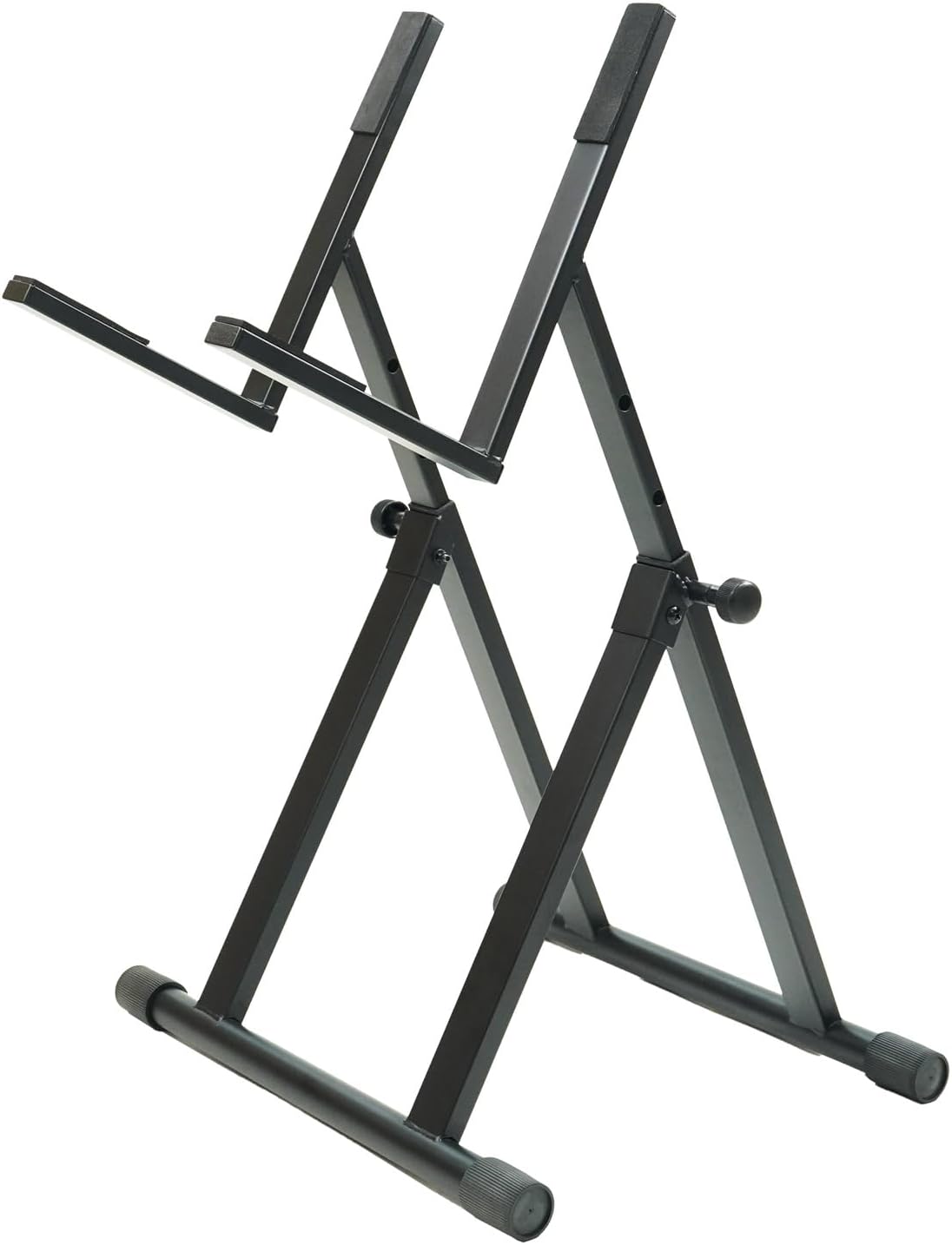 Stage Rocker Heavy Duty Amp Stand for Guitar and Bass, Stable 64° A-Frame Support for Heavy Duty Amps, 150 lbs Capacity, Adjustable Height 26–31", Black