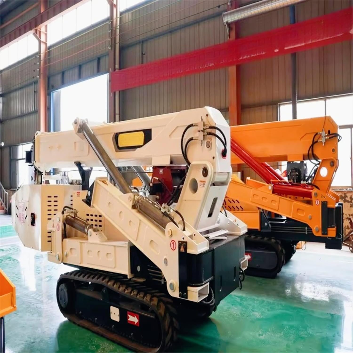Heavy-Duty Material Handler,1-12Ton Mini Crawler Crane for Industrial Lifting, Compact Tracked Hoist for Tight Spaces, Customizable Tonnage/Color/Model, CE Certified Professional Equipment
