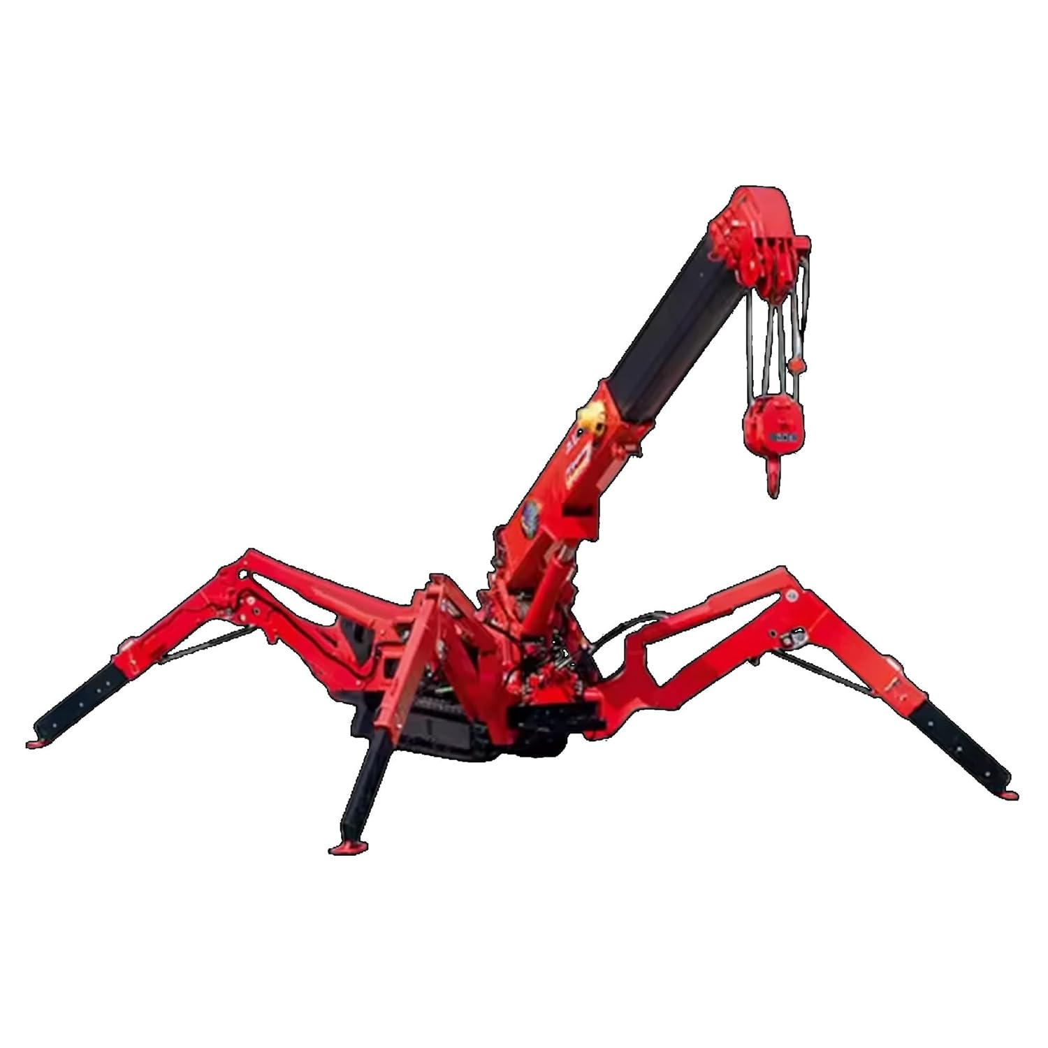Industrial Tracked Drive Hoist,1-12Ton Mini Crawler Crane for Heavy Lifting, Mobile Telescopic Boom Machine for Equipment Install, Customizable Tonnage/Color/Model, CE Certified Professional