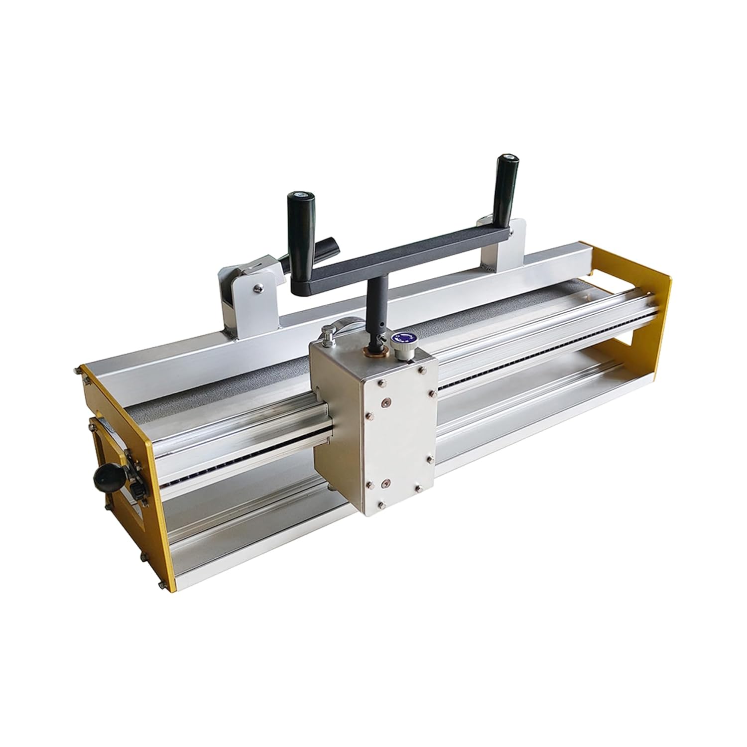 24" Conveyor Belt Lacing Tool for Flexco Wire Hook Steel Buckle Spike Splicing Fasteners Manual Roller Lacer Industrial Conveyor Belt Clamps Equipment Fastener Roller Lacer with 2 Templates