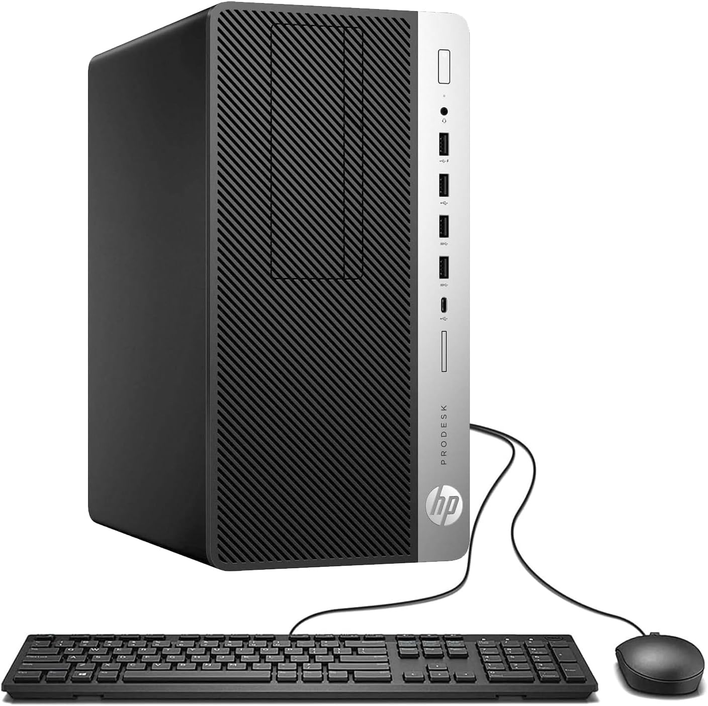 HP ProDesk 600G4 Tower Desktop Computer | Intel i7-8700 (3.4) | 32GB DDR4 RAM | 1TB SSD Solid State | Wi-Fi 5G + Bluetooth | Windows 11 | Home or Office PC (Renewed)