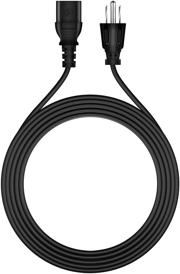 6ft UL Listed Power Cord Cable Compatible with Acoustic Lead Guitar Series G10 10W 1x8 Guitar Combo Amp
