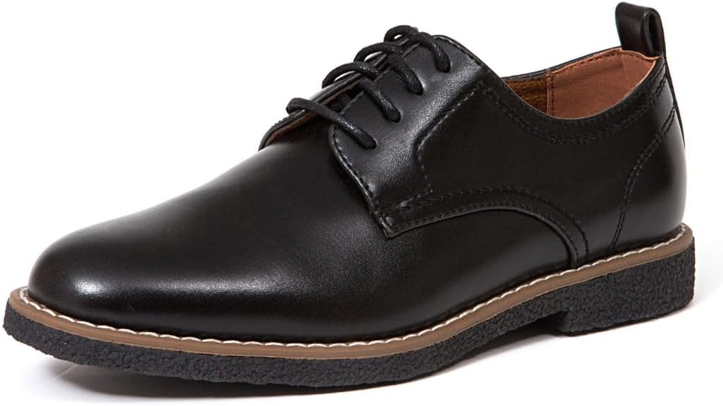 Deer Stags Boys' Lace-up Dress Comfort Oxford Formal Kids’ Shoes