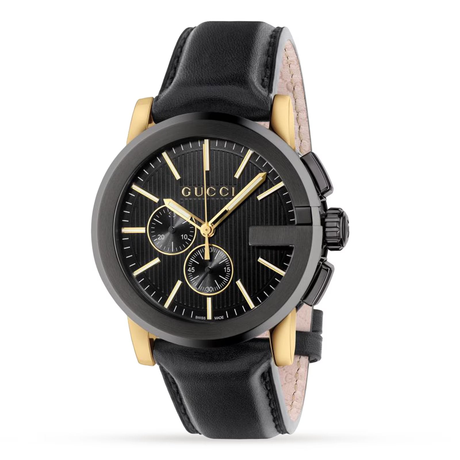 Gucci G Chrono Watch 44mm Ya101203