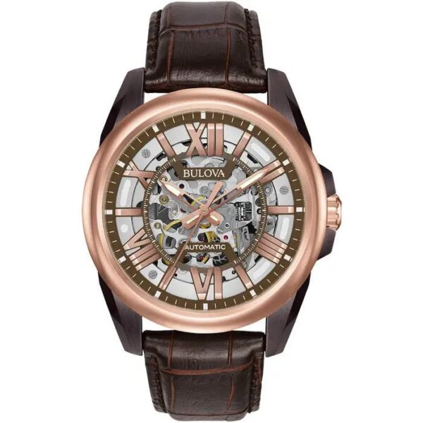 Bulova Classic Mens Silver Watch 98a165