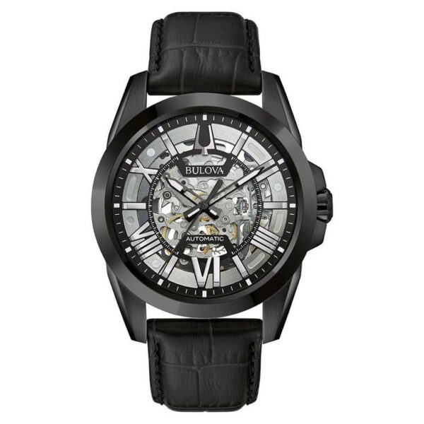 Bulova Classic Mens Silver Watch 98a304