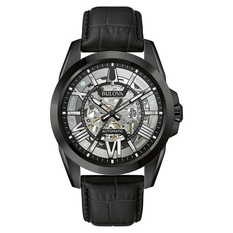 Bulova Classic Mens Silver Watch 98a304
