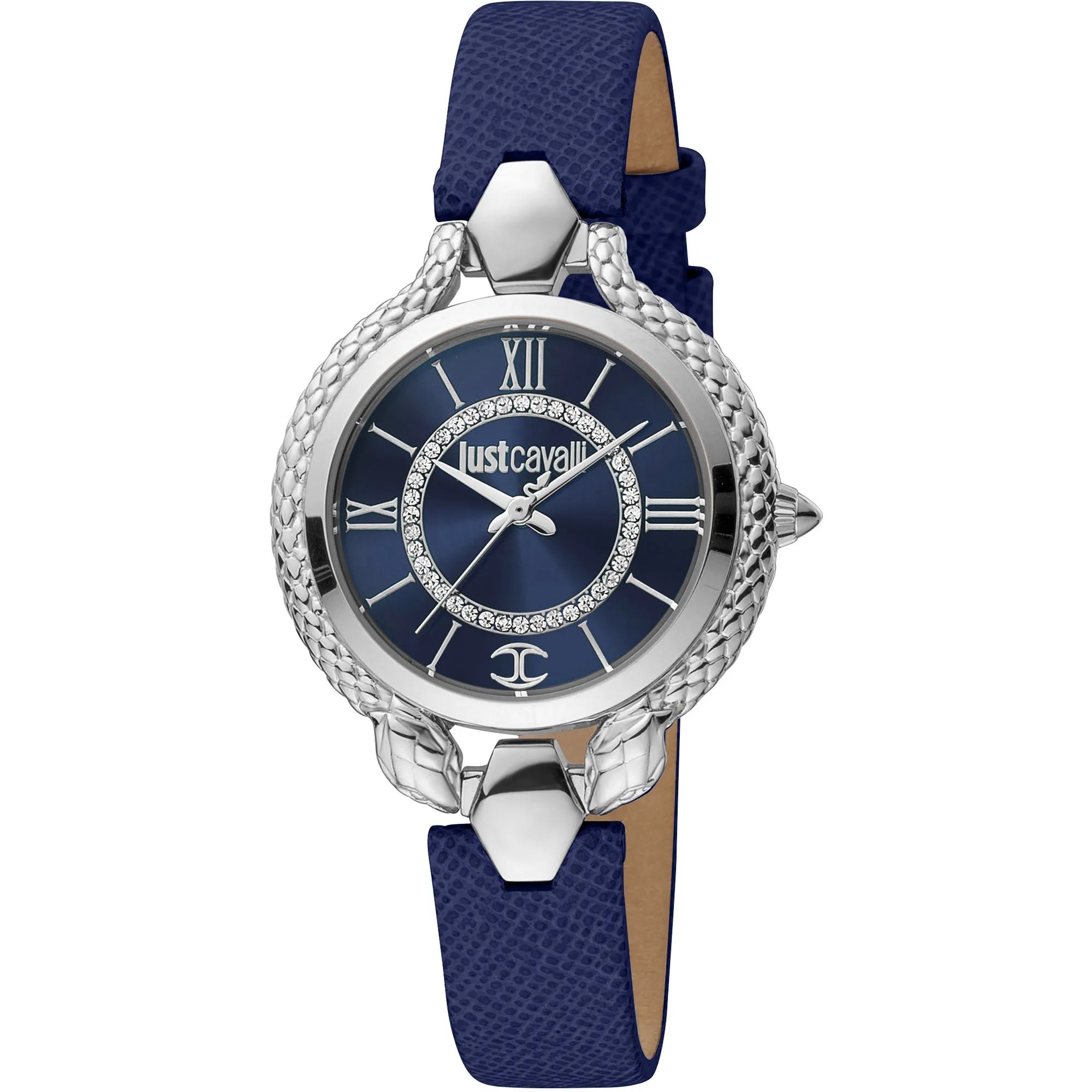 Just Cavalli Cerimonioso Blue Leather