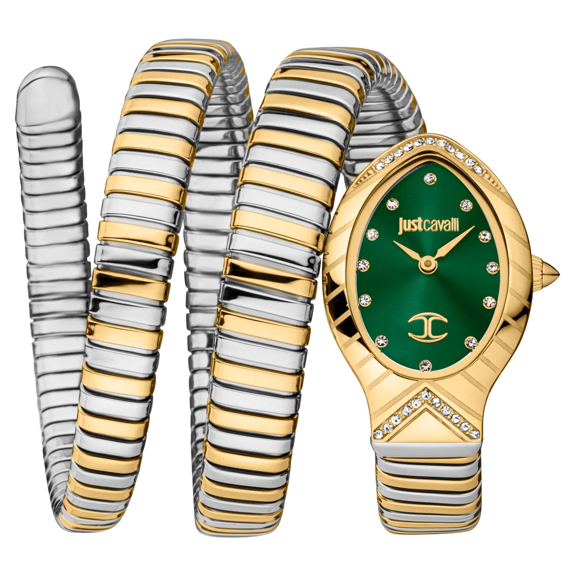 Just Cavalli Classico lungo Two Tones YG Green