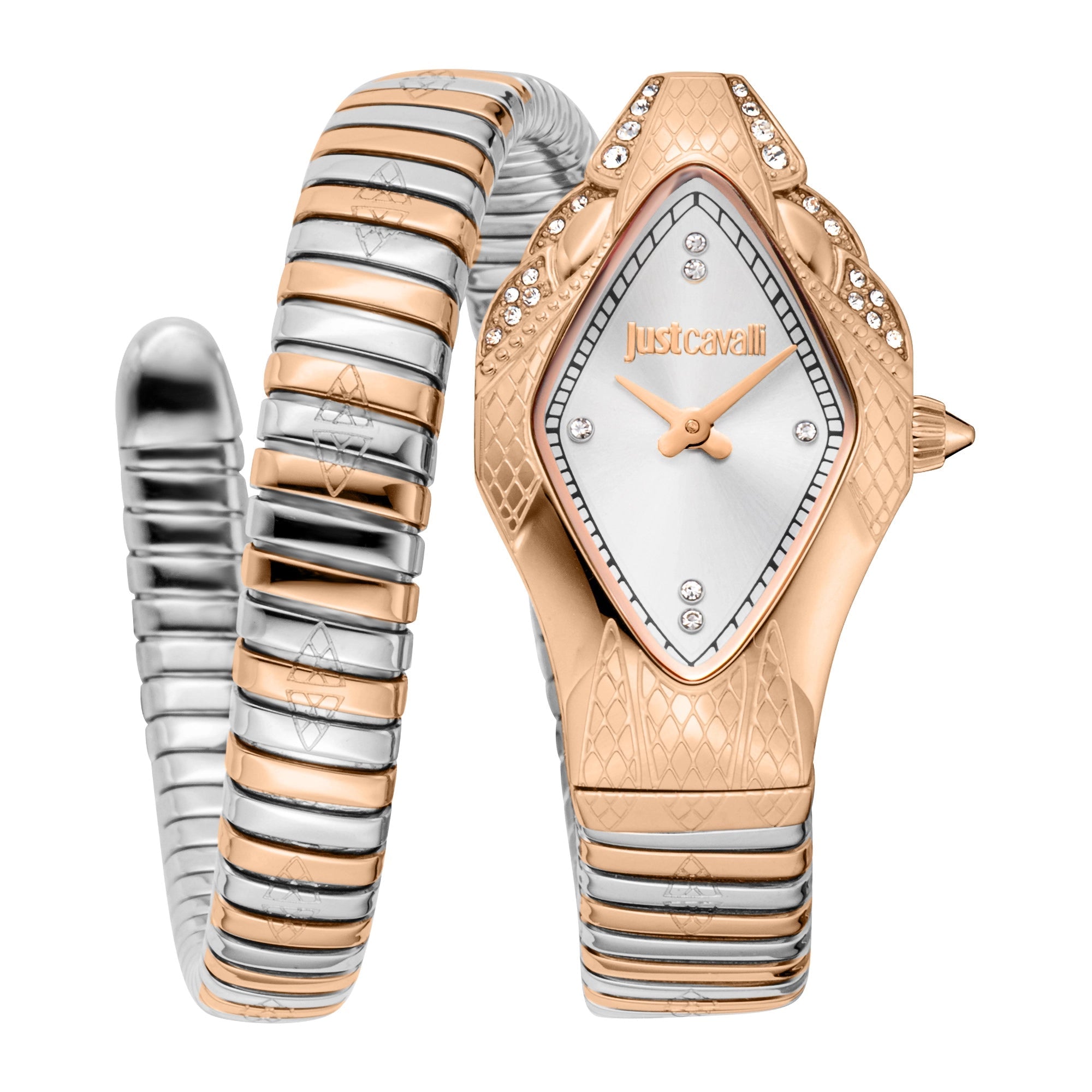 Just Cavalli Ferocious Two Tones RG Silver