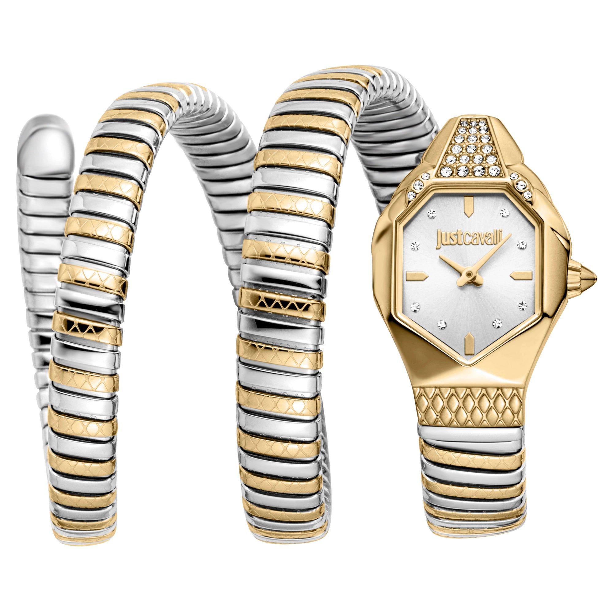 Just Cavalli Ambra Two Tones YG Silver