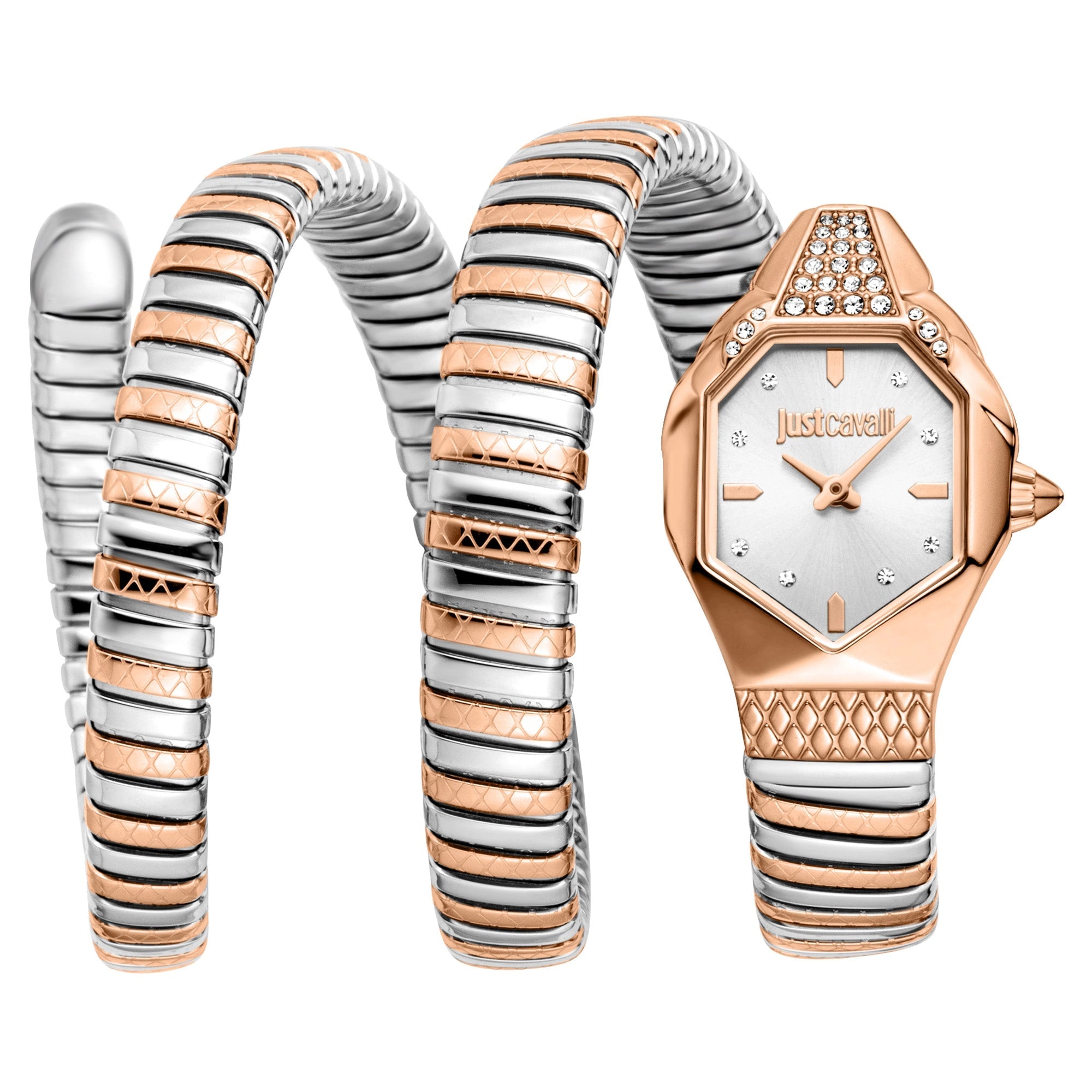 Just Cavalli Ambra Two Tones RG Silver
