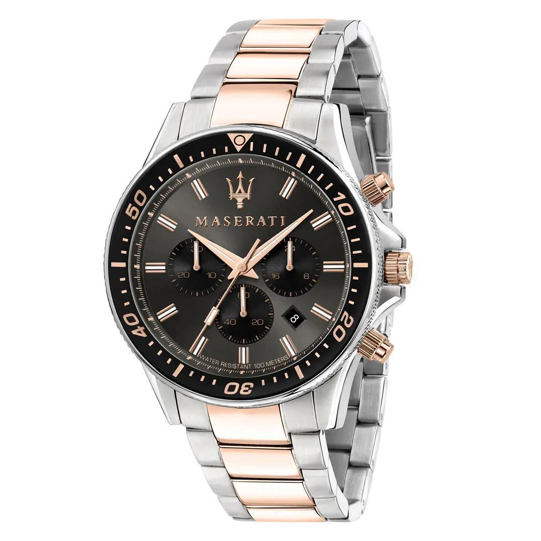 Maserati R8873640002 Sfida Chrono Mens Two Tone Watch